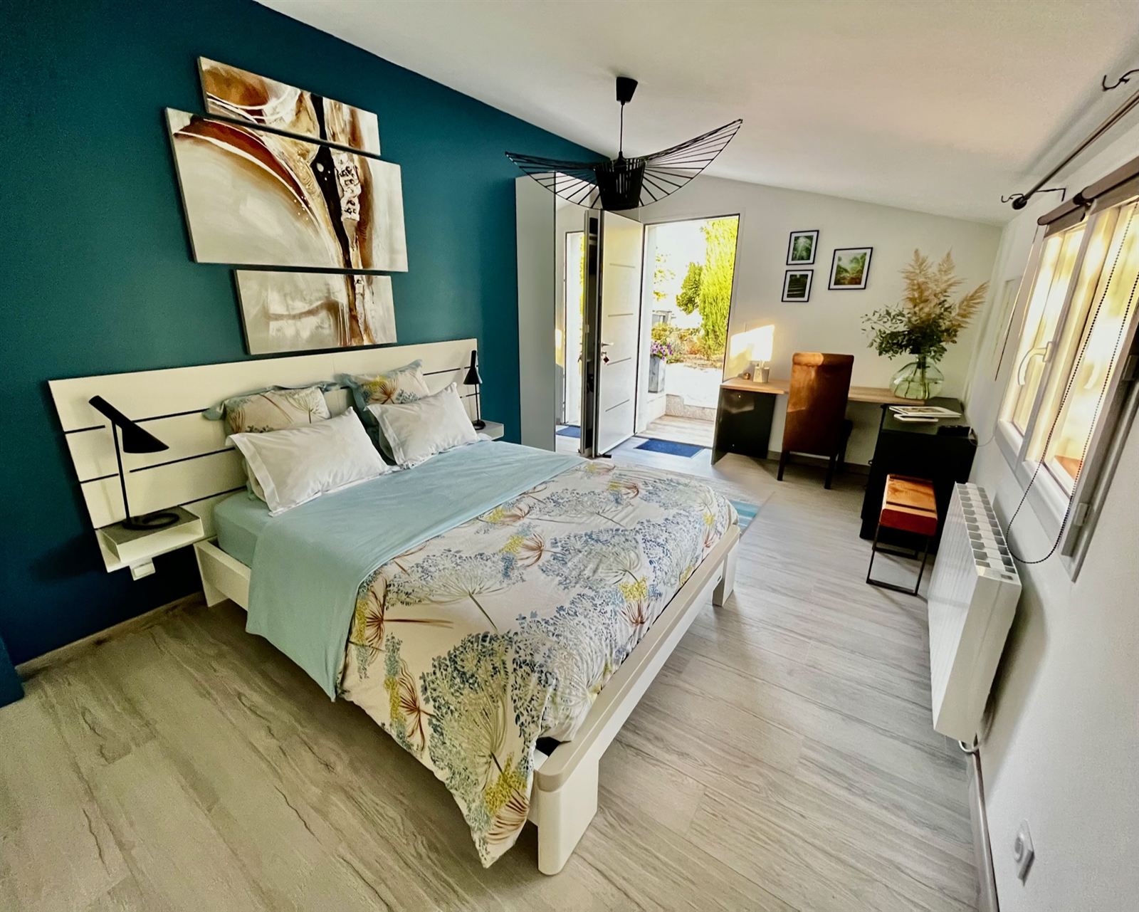 Chambre d'hôte à Arthès près d'Albi, lit 160×200 cm et entrée privée